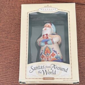 Hallmark Keepsake Ornament: Italy Santa